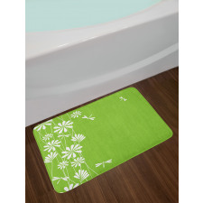 Spring Childish Art Bath Mat