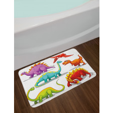 Friendly Fun Wildlife Bath Mat