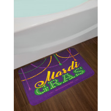 Vivid Beads Tassels Bath Mat