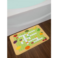 Summer Fruit Bath Mat