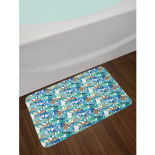 Abstract Nature Dream Bath Mat