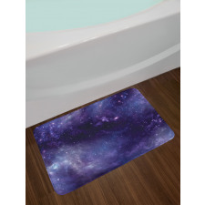 Sky Space Stars Gloomy Bath Mat