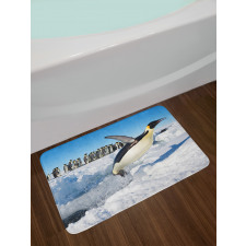 Detailed Arctic Photo Bath Mat