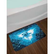 Space Man Diving Bath Mat