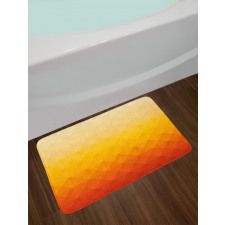 Triangle Mosaic Poly Bath Mat