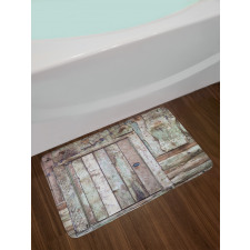 Old Barn Door Cottage Bath Mat