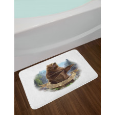 Angry Carnivore Mammal Bath Mat