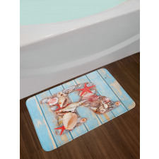 Tropic Animal Alphabet Bath Mat