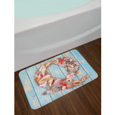 Nautical Animal Sea Bath Mat