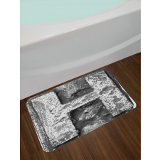 Victorian Gothic Retro Bath Mat