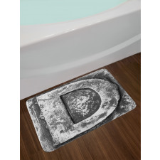 Alphabet Character Art Bath Mat