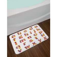 Blooming Nature Flowers Bath Mat