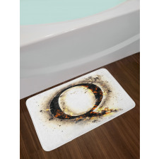 Words on Fire Theme Bath Mat