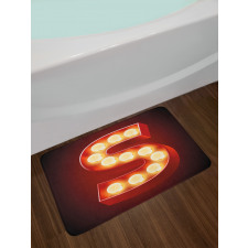 Vintage Casino Design Bath Mat