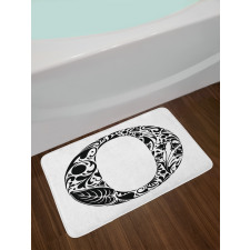 Classic Leaves Flora Bath Mat