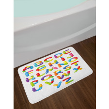 Cheerful Kids Design Bath Mat