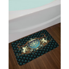 Middle Ages Coat of Arms Bath Mat