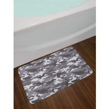 Grey Color Shades Bath Mat