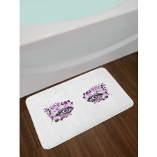 Fantasy Look Blossoms Bath Mat