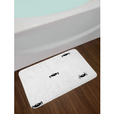 Funny Character Bath Mat