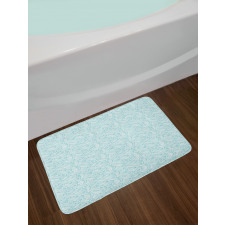 Ocean Waves Summer Bath Mat