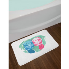 Semiaquatic Animal Bath Mat