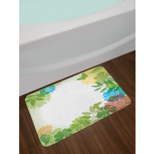 Nature Foliage Bath Mat