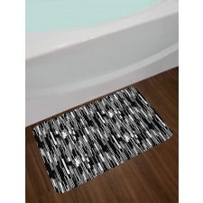 Abstract Lines Bath Mat