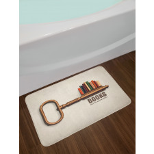 Key to Knowledge Theme Bath Mat