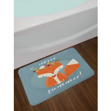 Greet the Summer Season Bath Mat