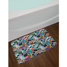 Various 60s Shapes Bath Mat