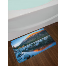 Rocks in the Lake Bath Mat