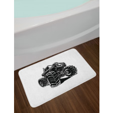 Modified Monster Pickup Bath Mat