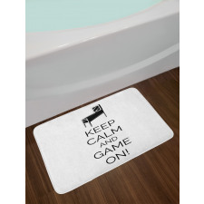 Pinball Machine Fun Bath Mat