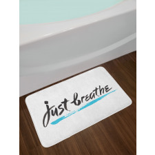 Overcoming Stress Bath Mat