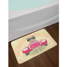 Superhero Puppy Bath Mat