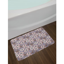 Poppy Buds Garden Art Bath Mat