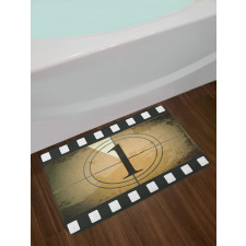 Grunge Countdown Bath Mat