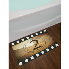 Countdown Theme Bath Mat