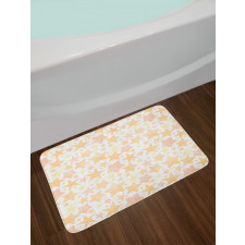 Abstract Heavenly Bodies Bath Mat