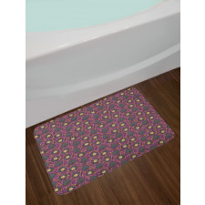 Cartoon Cheerful Sheep Bath Mat