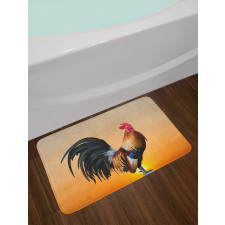 Farm Animal Sunrise Bath Mat