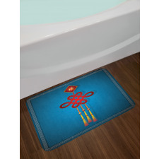 Hanging Knot Bath Mat