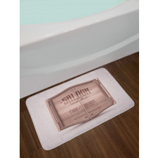 Antique Saloon Door Bath Mat