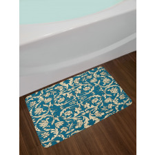 Oriental Antique Scroll Bath Mat