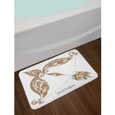 Bow and Arrow Bath Mat