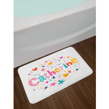 Colorful Alphabet Bath Mat