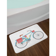 Classic Tour Bike Bags Bath Mat