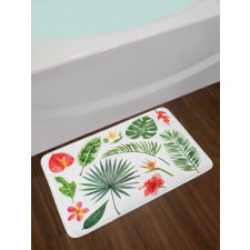 Lush Jungle Rainforest Bath Mat