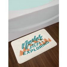 Mountain and Forest Bath Mat